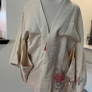 Traditional Japanese Silk Kimono